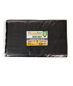 GardaPack® Heavy-Duty 11″x18.5″ Clear-Black 5 Mil Vacuum Seal Bags (50 Count)